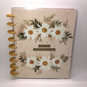 The Happy Planner Guided Happy Journal Inspiration Classic Daisy Flowers-NEW!
